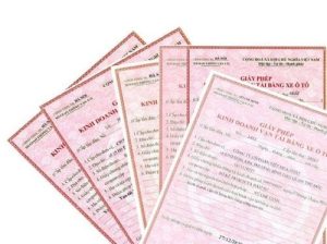 dịch vụ làm giấy phép kinh doanh vận tải