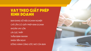 vay tiền bằng giấy phép kinh doanh