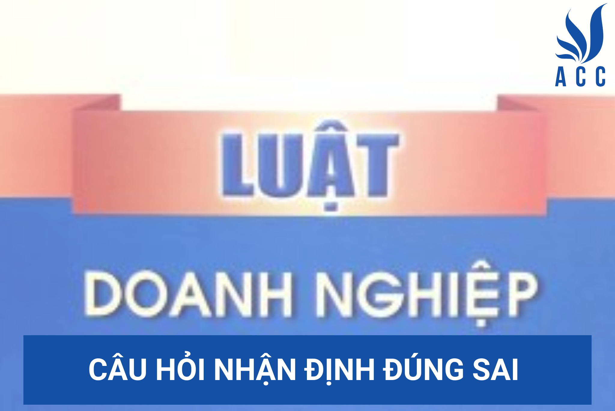 Câu hỏi nhận định đúng sai trong luật doanh nghiệp 2020
