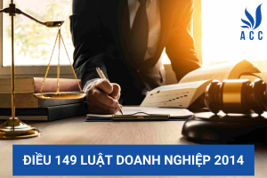 Điều 149 Luật Doanh nghiệp 2014