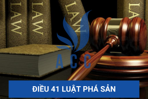 Điều 41 Luật phá sản