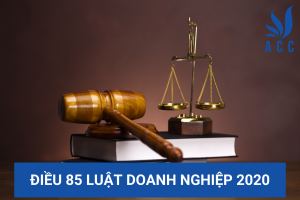 Điều 85 Luật Doanh nghiệp 2020