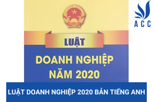 Luật doanh nghiệp 2020 bản tiếng anh
