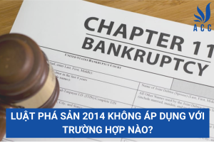 Luật phá sản 2014 không áp dụng với trường hợp nào?