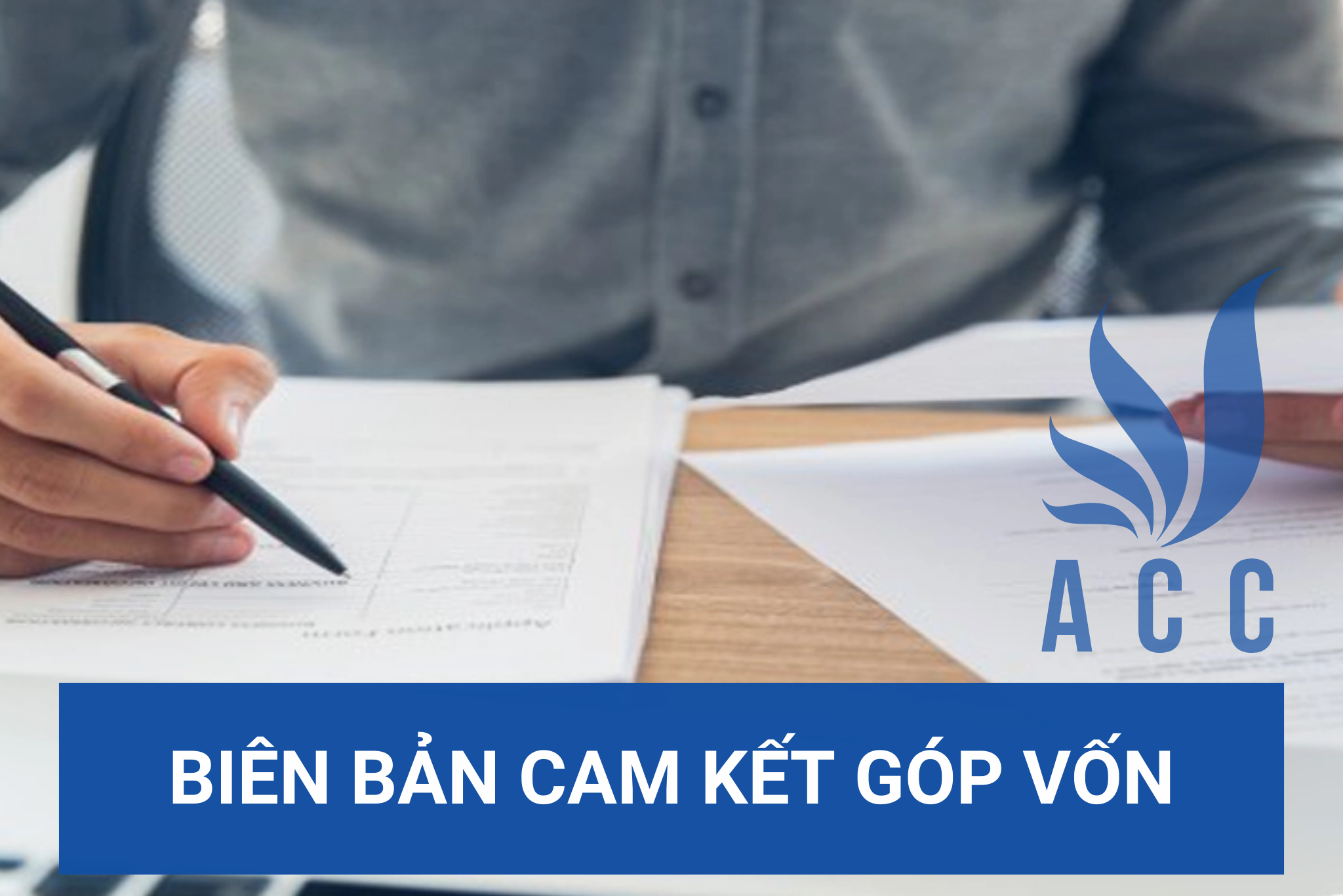 Biên bản cam kết góp vốn