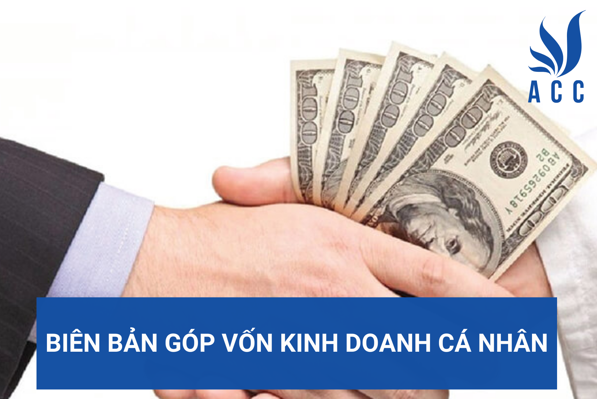 Biên bản góp vốn kinh doanh cá nhân
