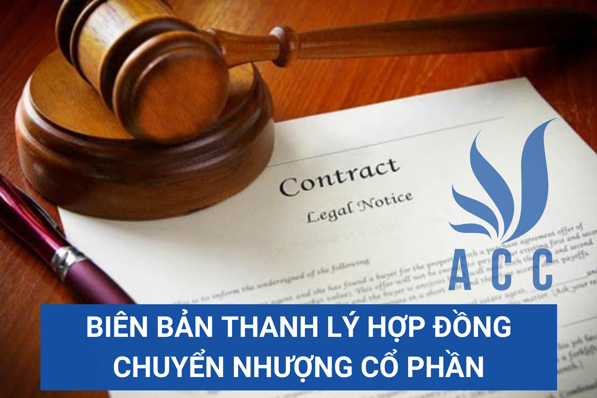 Biên bản thanh lý hợp đồng chuyển nhượng cổ phần