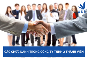Các chức danh trong công ty TNHH 2 thành viên