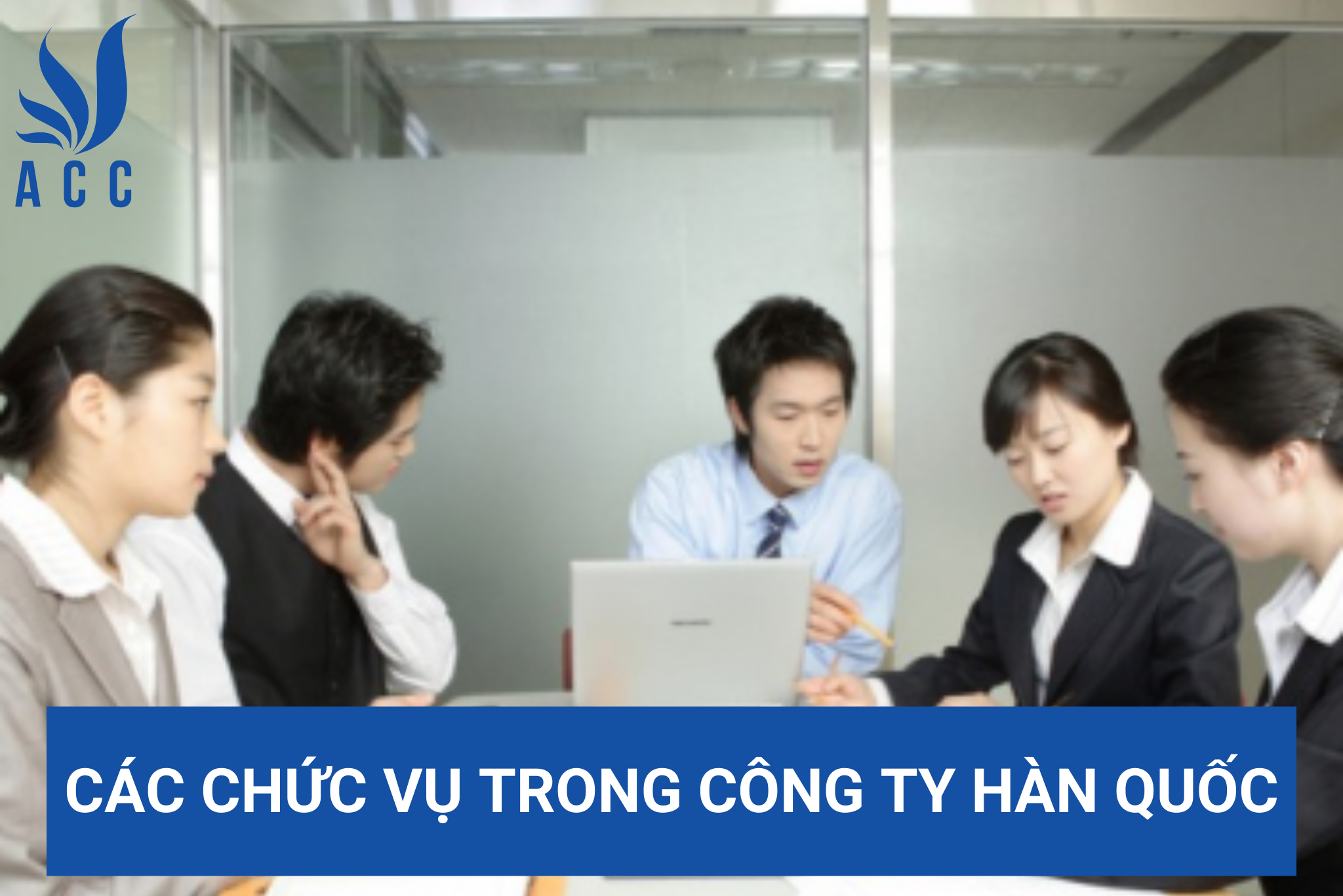 Các chức vụ trong công ty Hàn Quốc