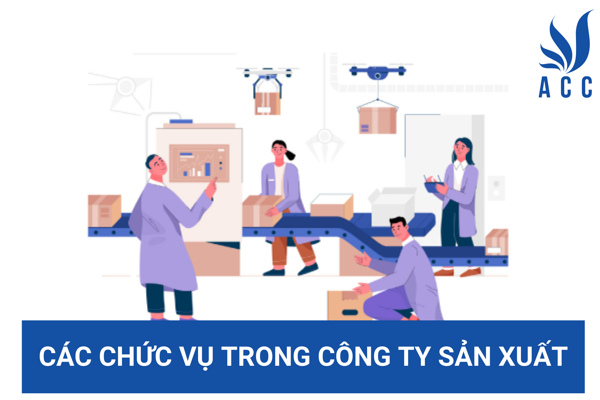 Các chức vụ trong công ty sản xuất