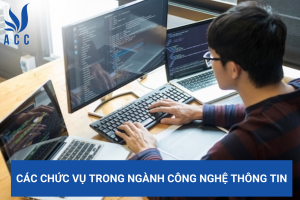 Các chức vụ trong ngành công nghệ thông tin