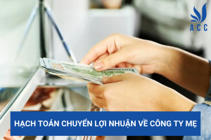 Hạch toán chuyển lợi nhuận về công ty mẹ
