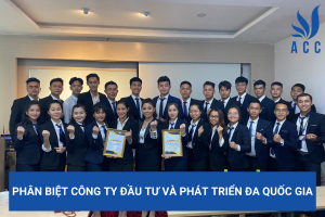 Phân biệt công ty đầu tư và phát triển đa quốc gia