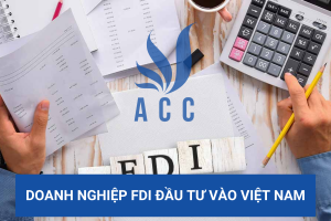 Doanh nghiệp FDI đầu tư vào Việt Nam