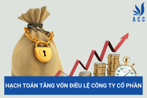Hạch toán tăng vốn điều lệ công ty cổ phần