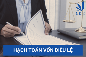 Hạch toán vốn điều lệ