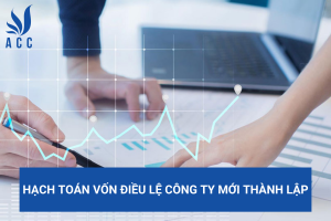 Hạch toán vốn điều lệ công ty mới thành lập