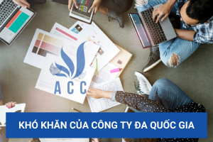 Khó khăn của công ty đa quốc gia