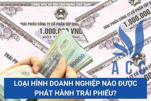 Loại hình doanh nghiệp nào được phát hành trái phiếu?