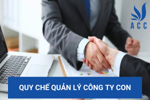 Quy chế quản lý công ty con