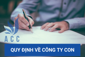 Quy định về công ty con (Cập nhật chi tiết 2023)