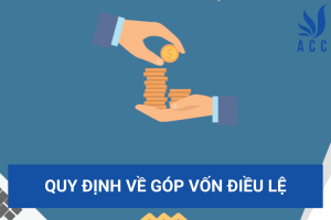 Quy định về góp vốn điều lệ