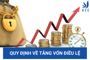 Quy định về tăng vốn điều lệ
