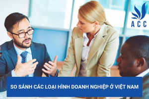 So sánh các loại hình doanh nghiệp ở Việt Nam