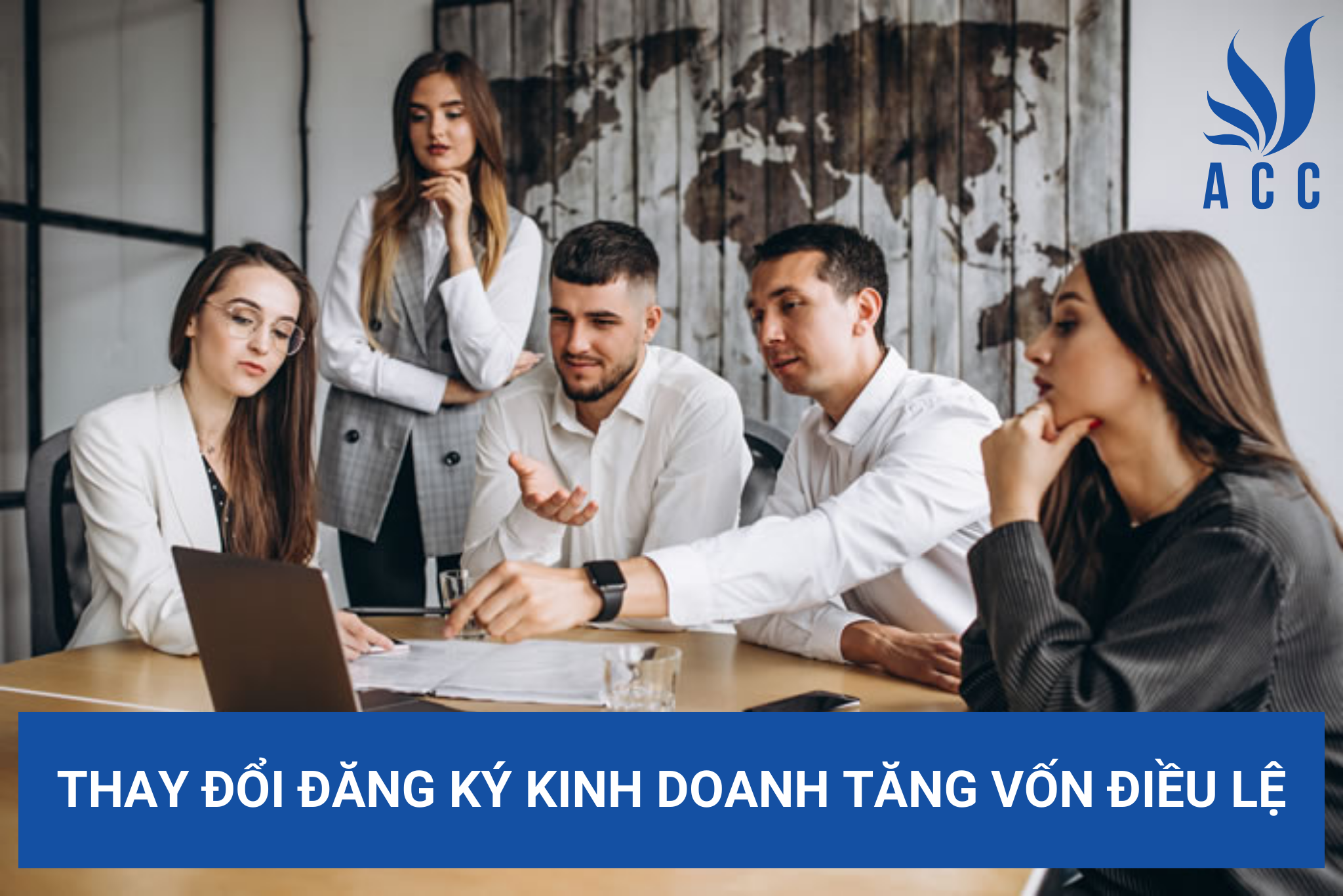 Thay đổi đăng ký kinh doanh tăng vốn điều lệ