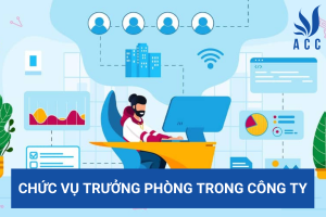 Chức vụ trưởng phòng trong công ty