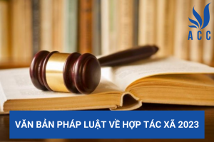 Văn bản pháp luật về hợp tác xã 2023