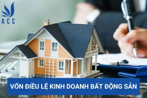 Vốn điều lệ kinh doanh bất động sản