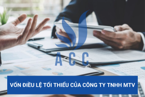 Vốn điều lệ tối thiểu của công ty TNHH MTV