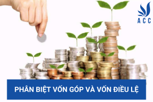 Phân biệt vốn góp và vốn điều lệ