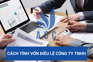 Cách tính vốn điều lệ công ty TNHH