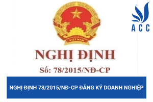 Nghị định 78/2015/nđ-cp đăng ký doanh nghiệp