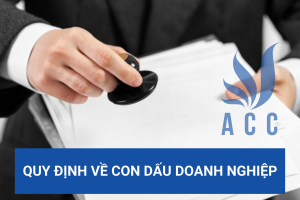 Quy định về con dấu doanh nghiệp