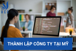 Thành lập công ty tại Mỹ