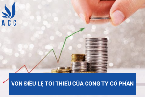 Vốn điều lệ tối thiểu của công ty cổ phần