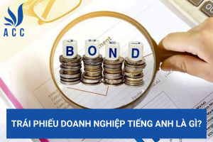 Trái phiếu doanh nghiệp tiếng Anh là gì?