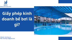 Giấy phép kinh doanh bể bơi là gì?