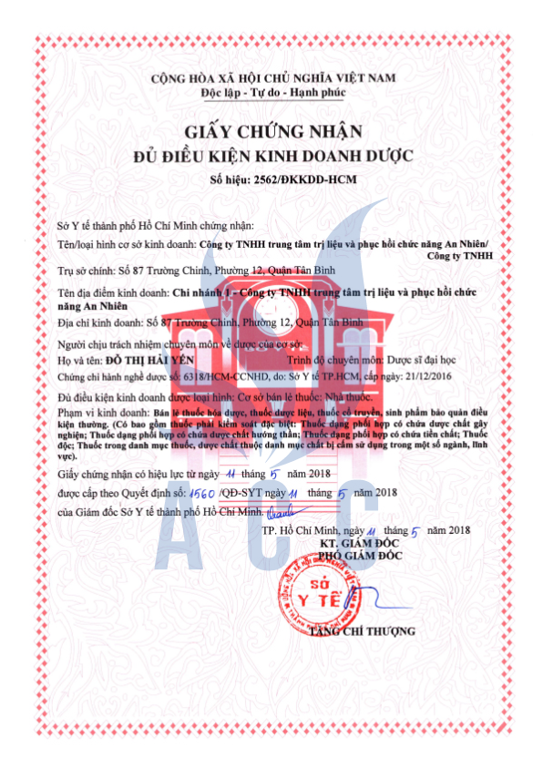 Giấy phép kinh doanh dược là gì?