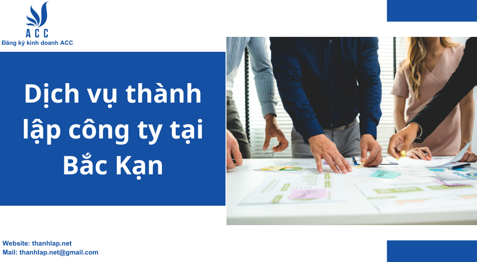Dịch vụ thành lập công ty tại Bắc Kạn