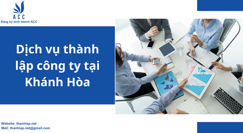 Dịch vụ thành lập công ty tại Khánh Hòa